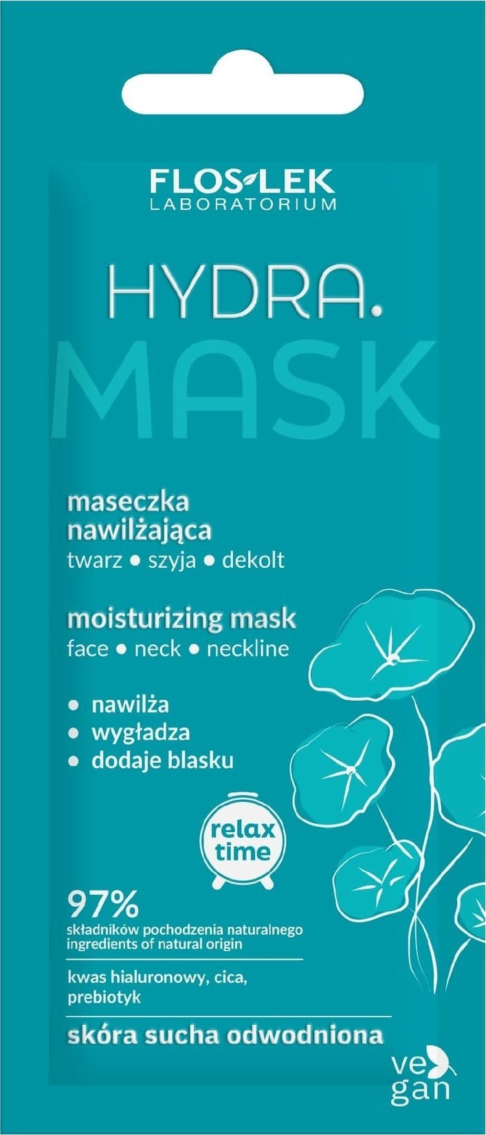 Floslek FLOSLEK Relax Time Maseczka nawilżająca