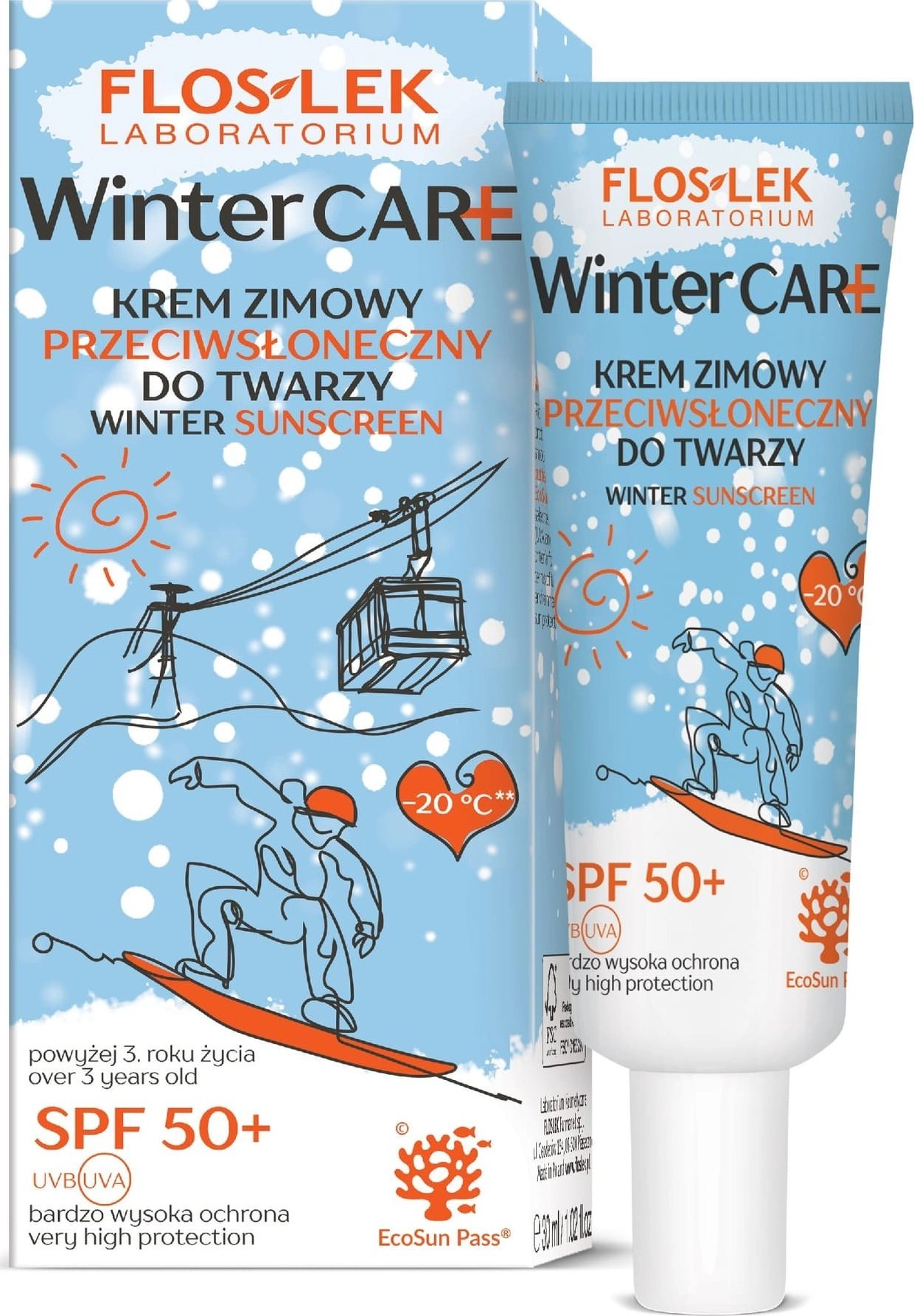 Floslek FLOSLEK Winter Care Winter sunscreen