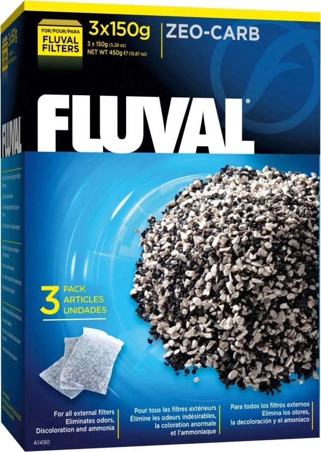 Fluval Węglowy wkład Zeo-Carb do filtrów