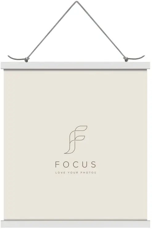 Focus Focus Poster Hanger Magnetic White