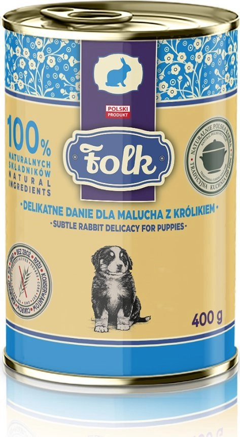 FOLK Delicate meal for puppies with