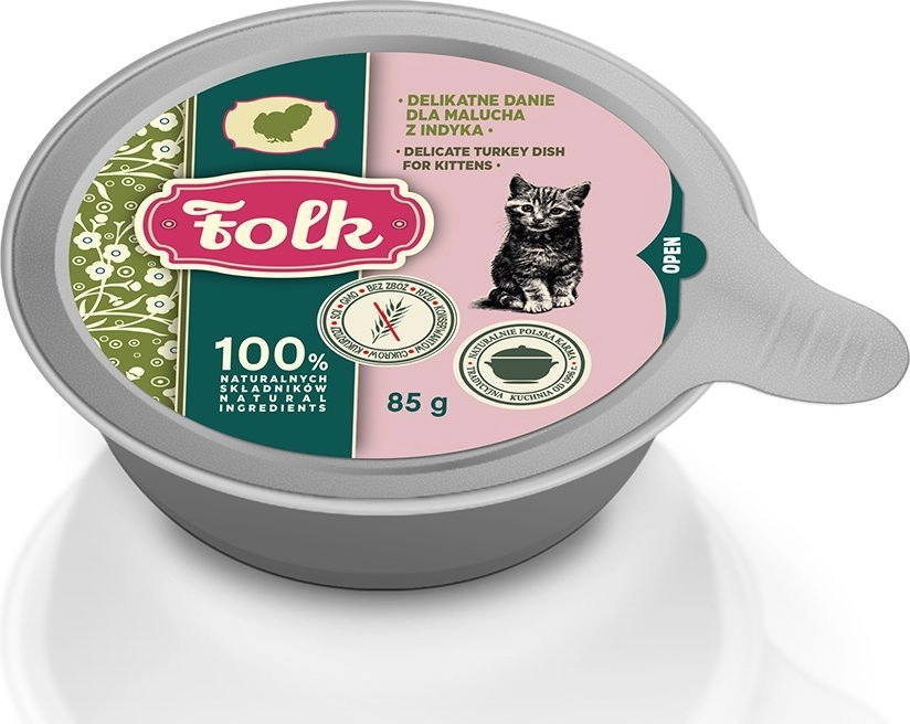 FOLK Kitten Delicate turkey dish -
