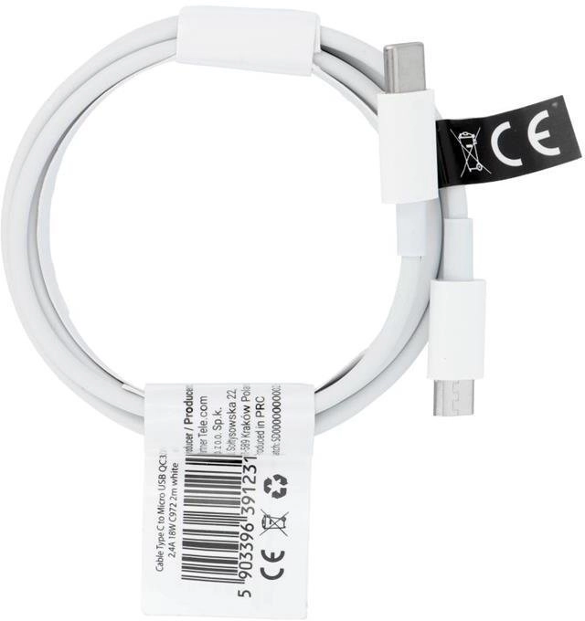 Kabel USB C do Micro USB