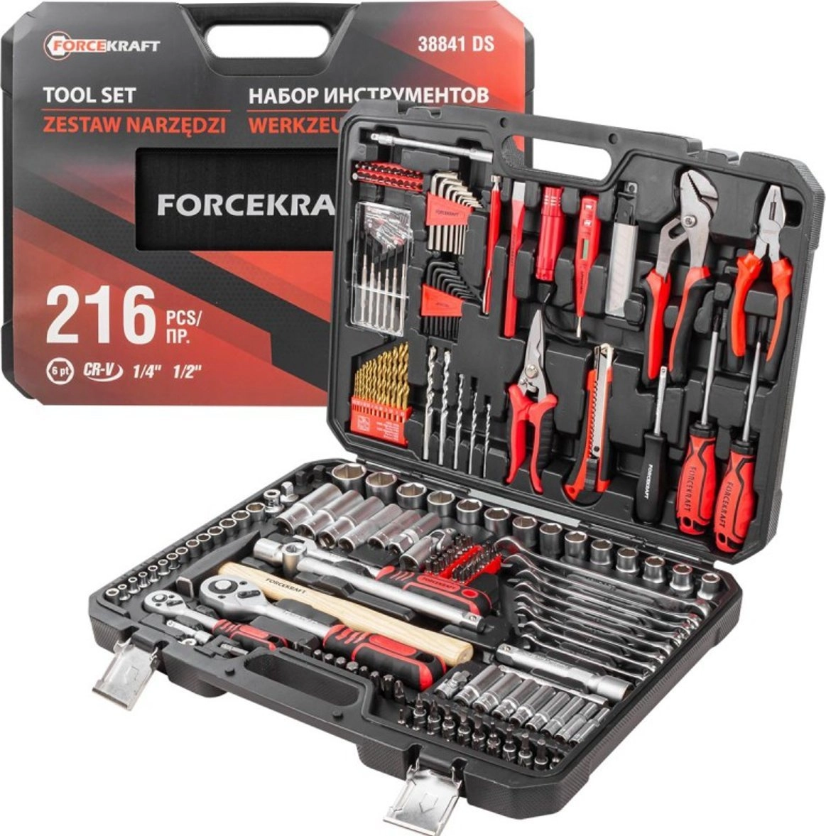 Forcekraft tool set Tool set 216