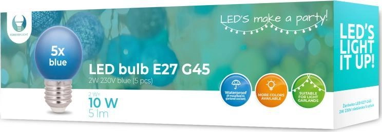 Forever Light Żarówka LED E27 G45