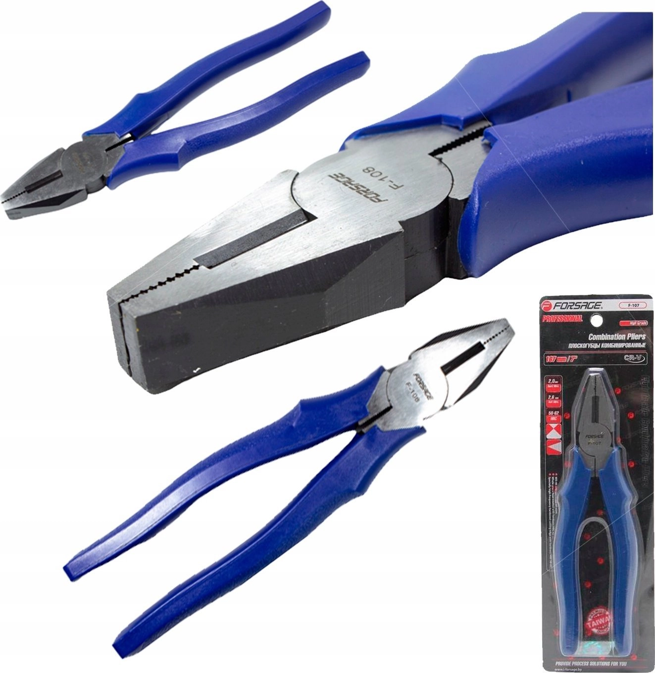 Forsage COMBINATION PLIERS UNIVERSAL PLIERS 200