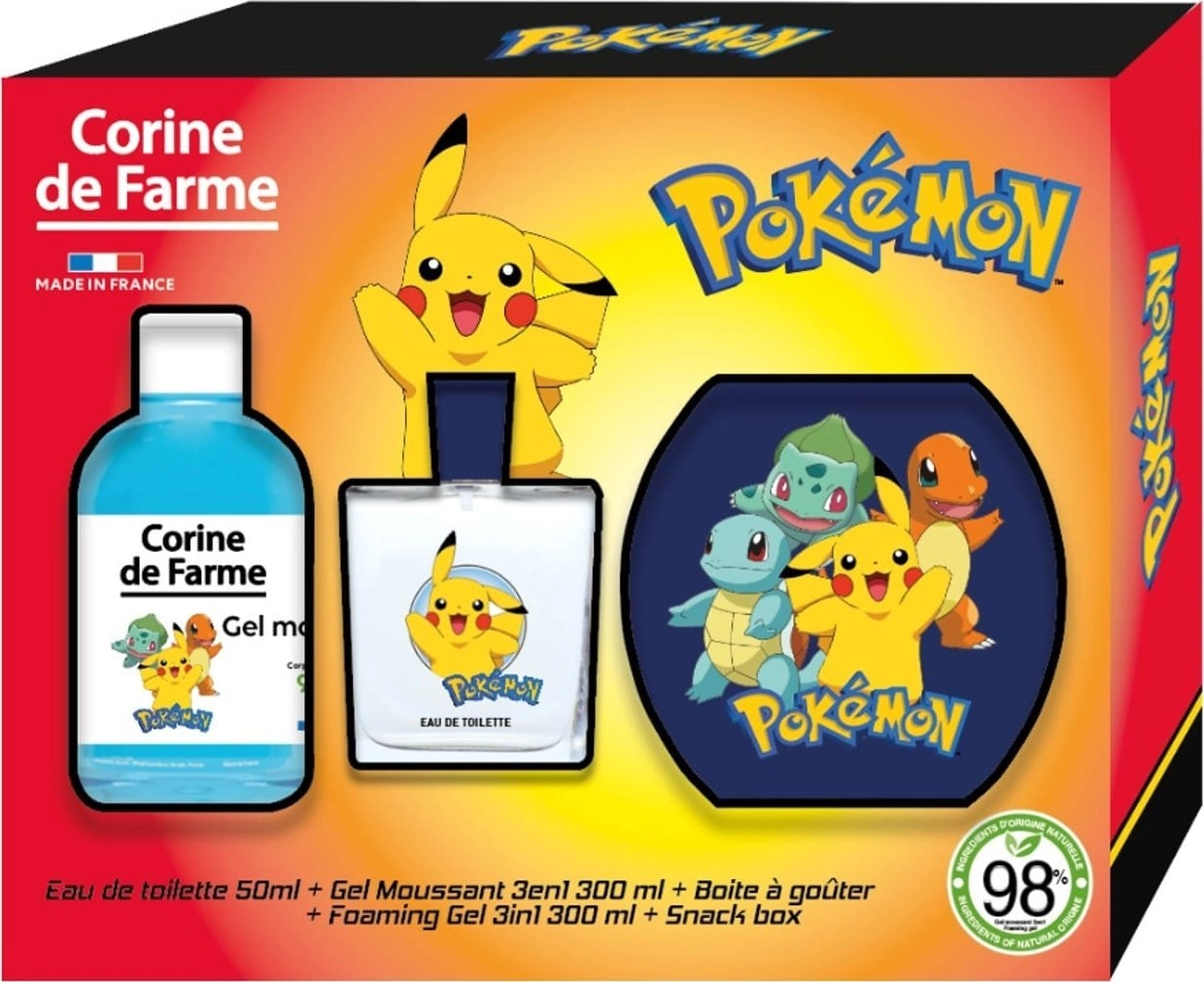 CORINE DISN POKEM KPL.EDT+ZEL+PUD 14228883