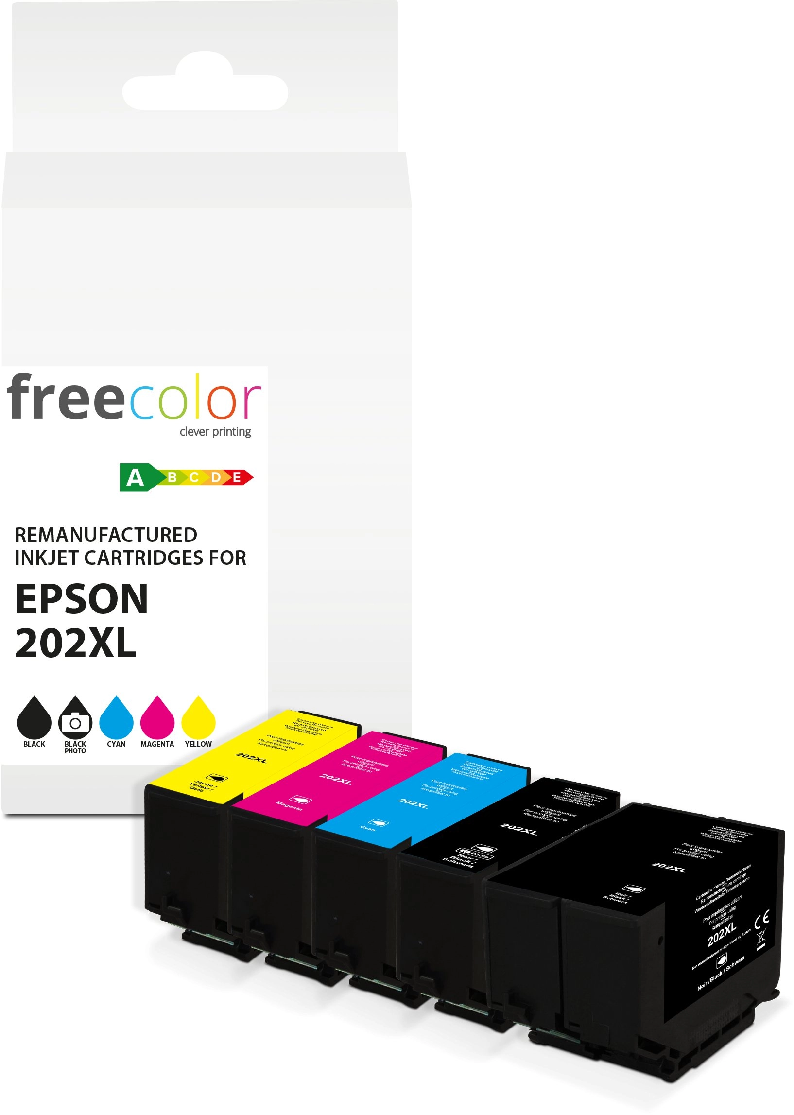 Tusz Freecolor Kartridż Epson 202XL Multipack