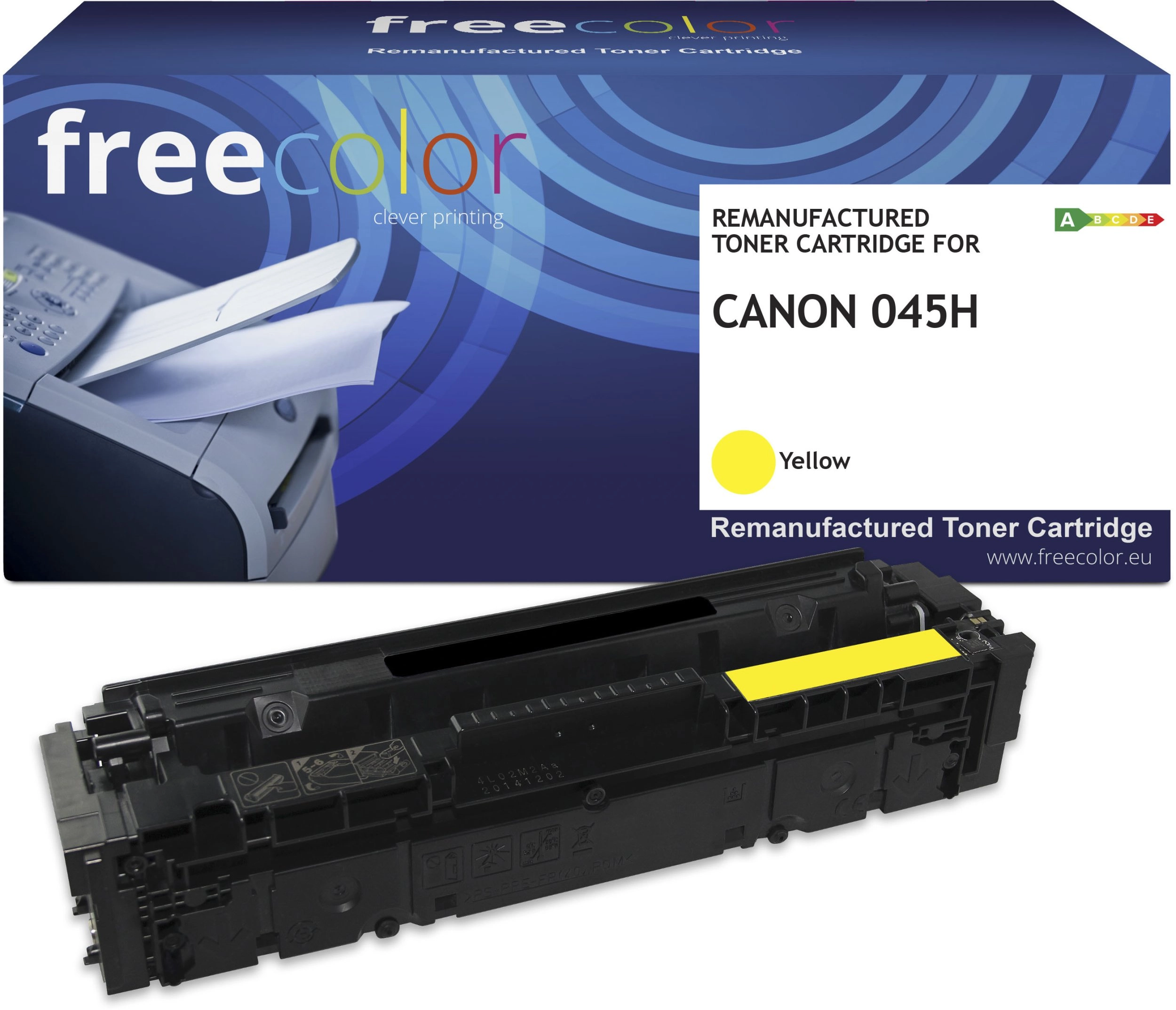 Toner Freecolor Toner Canon 1243C002 yellow