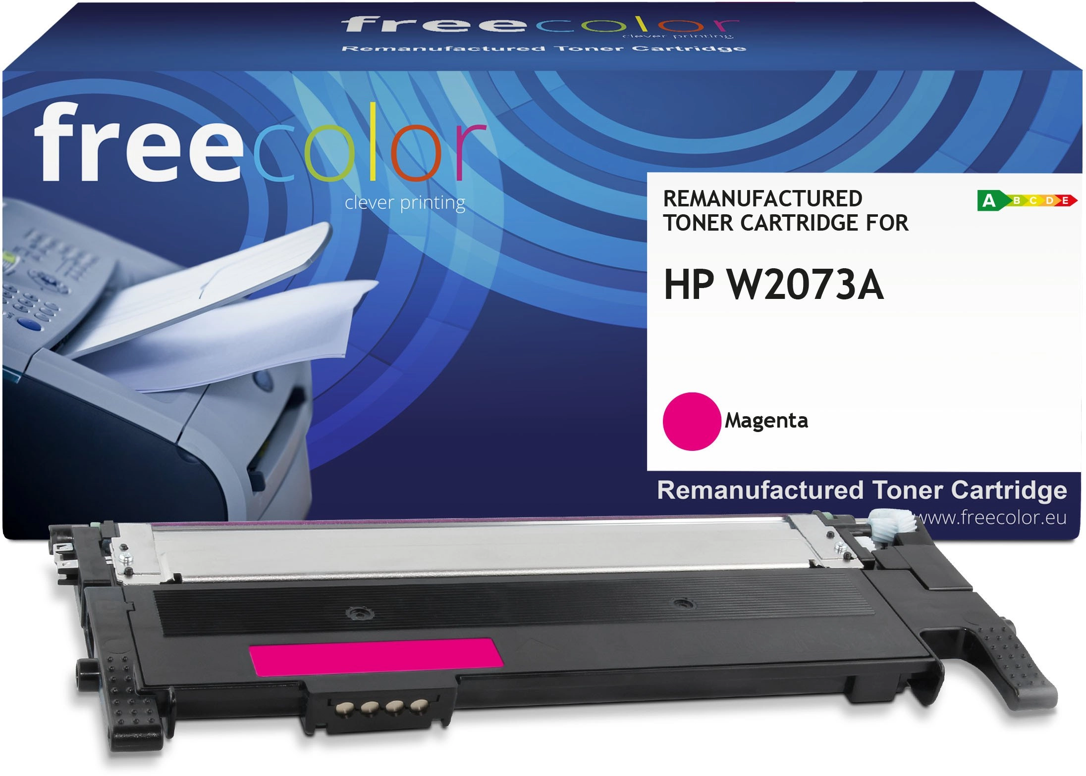 Freecolor Toner HP W2073A magenta mit