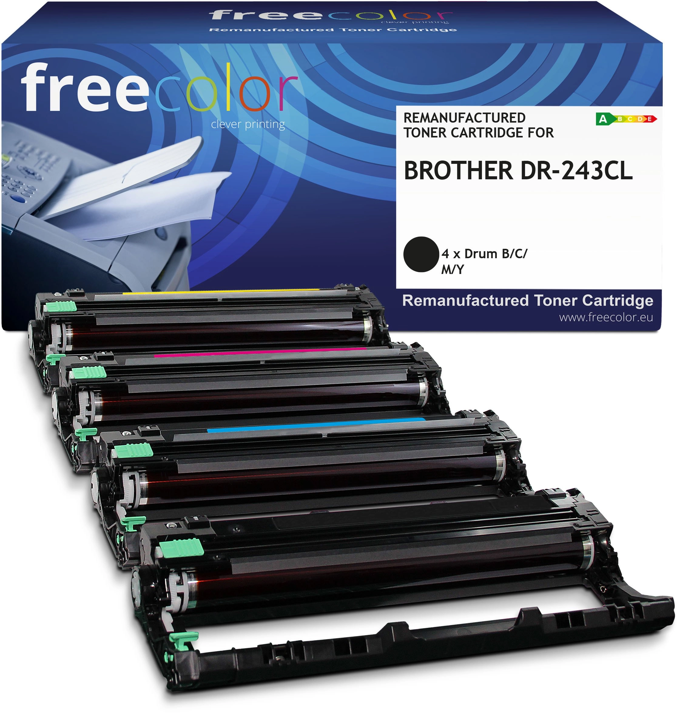 Freecolor Toner Brother DR-243CL Drum Kit