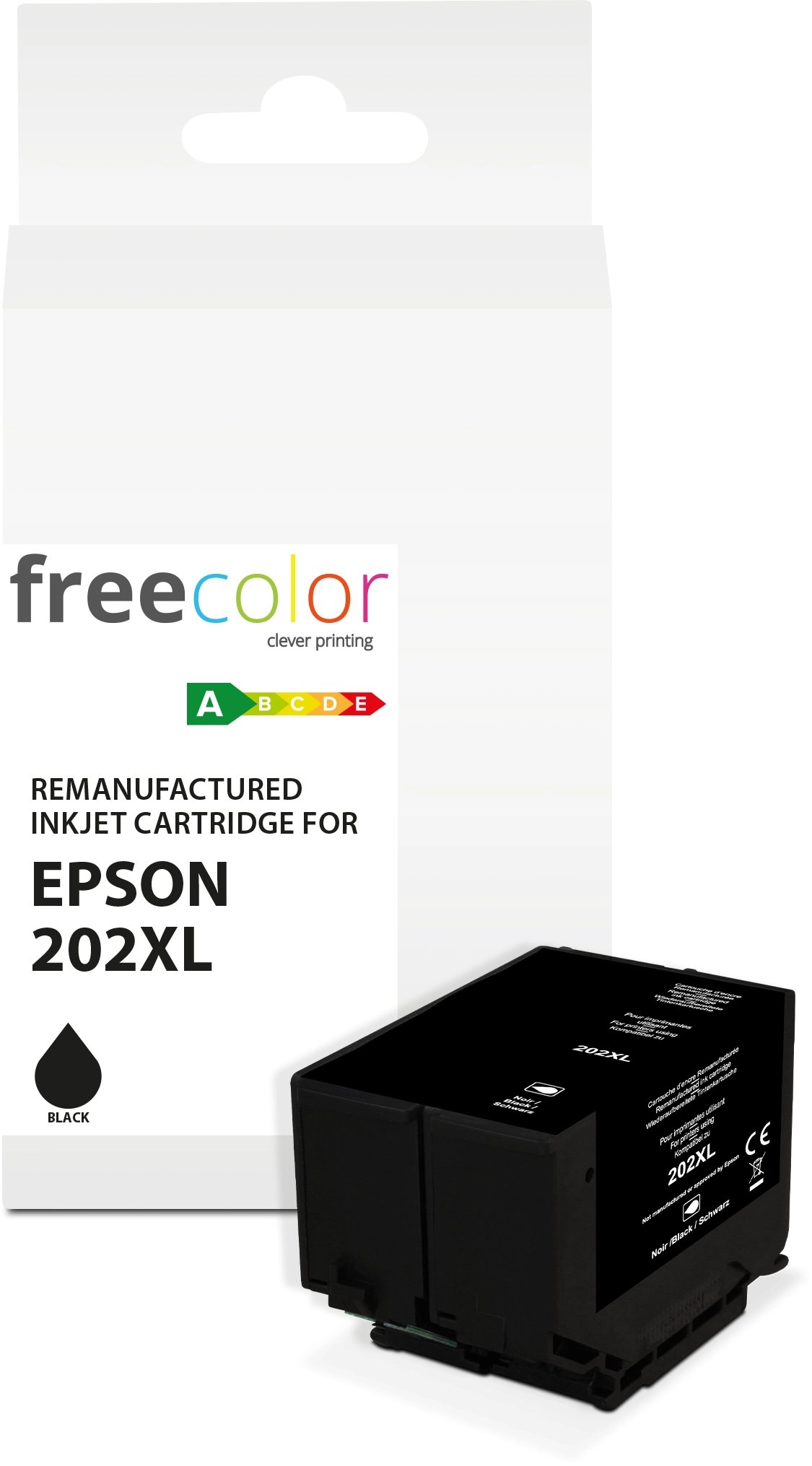 Tusz Freecolor Kartridż Epson 202XL black