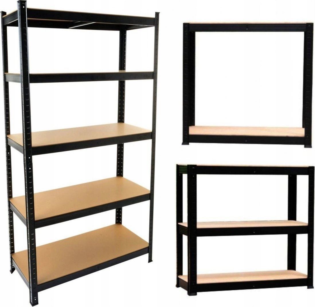 Funfit Metal warehouse shelf 180x90x40 cm