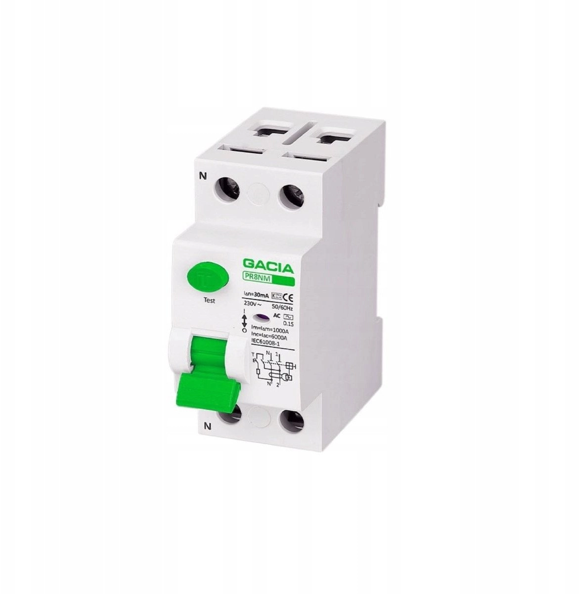 PR8NM 2P 25A 30MA AC 5901122685999