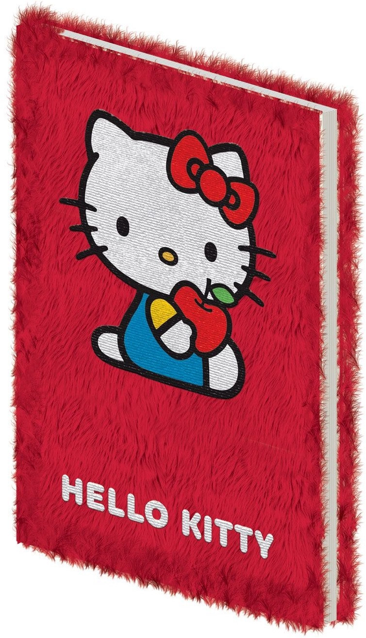 Hello Kitty Apple - plush notebook