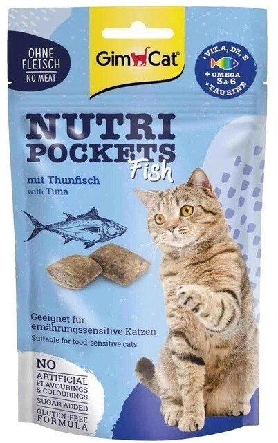 Gimcat GimCat Nutri Pockets Fish with