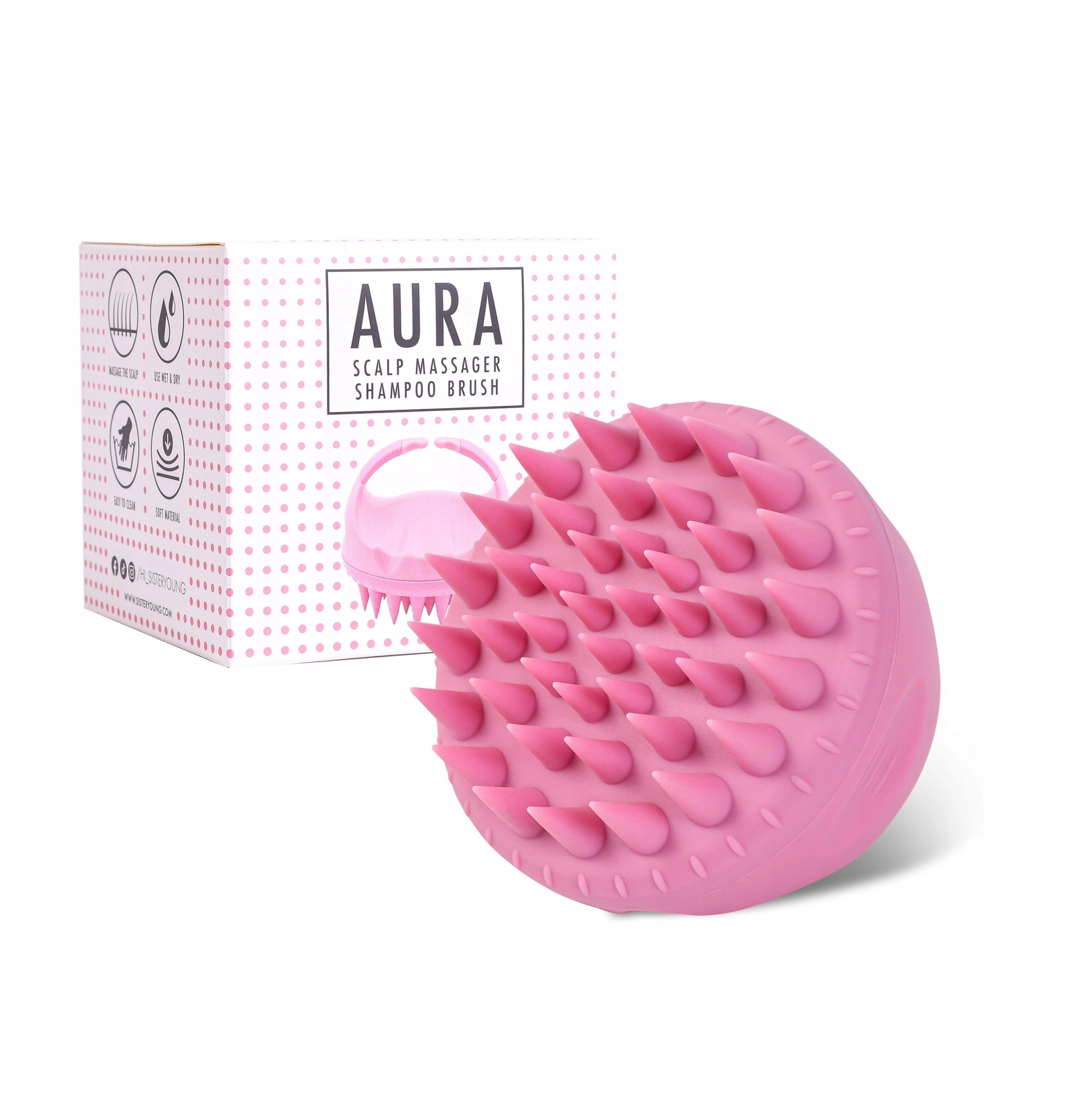 Sister Young Aura Shampoo Brush -