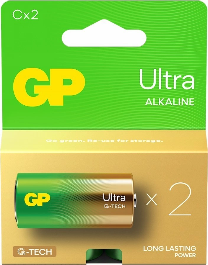 C-batteri R14 GP Batteries GPPCA14AU067 Alkali-mangan