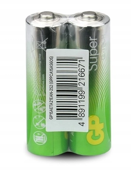 GP 10 x bateria alkaliczna Super