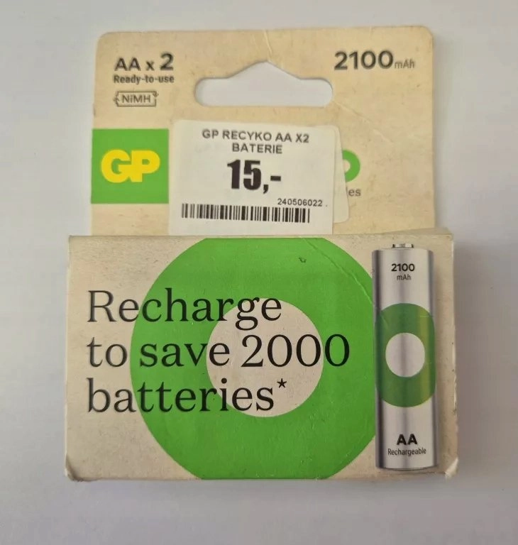 GP Batteries  AA (HR6)  1.2V