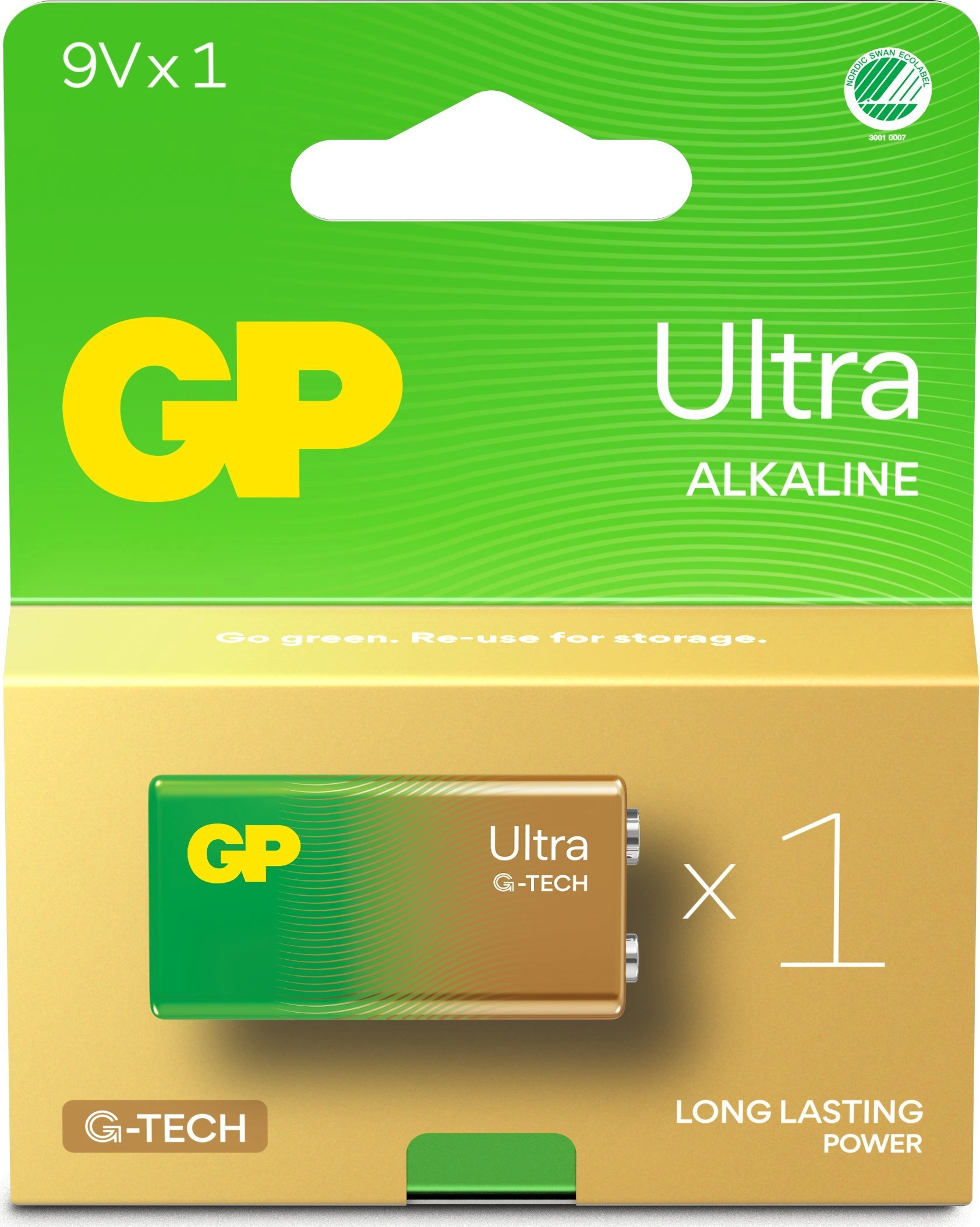 GP - Ultra Alkaline 9V Battery