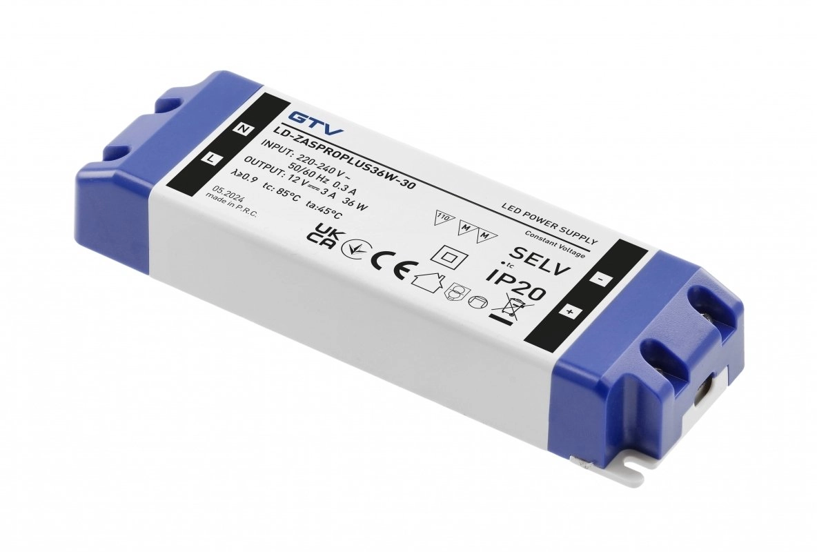 LED PRO POWER SUPPLY 12V 36W