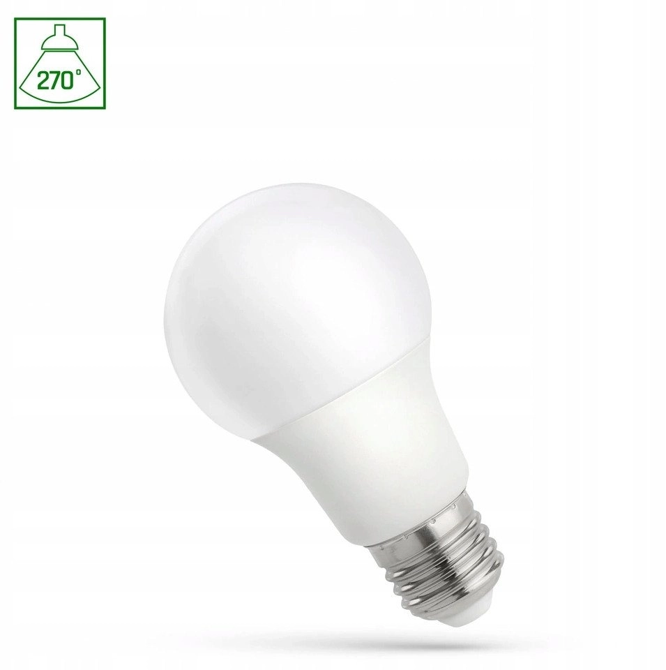 Spectrum LED bulb E27 9W WW