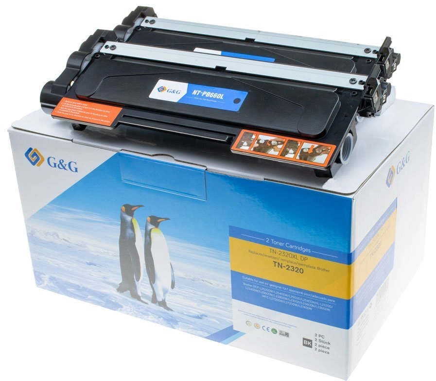 GG XL-Toner set of 2 compatible