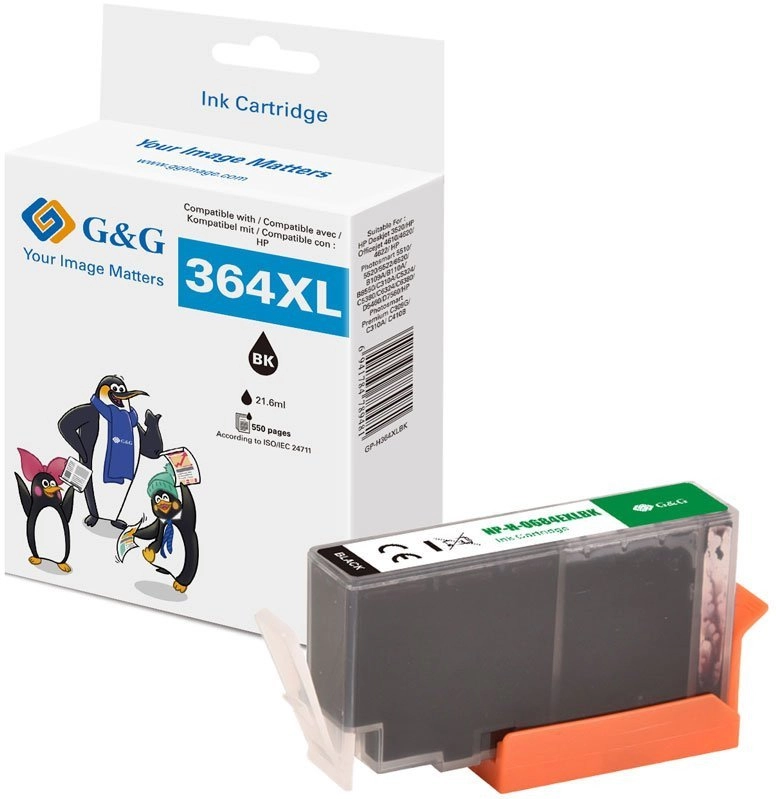 GG XL-Patrone ink compatible with HP