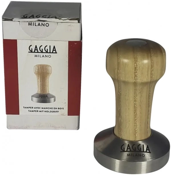 Gaggia Tamper mit Holzgriff Eschenholz 58