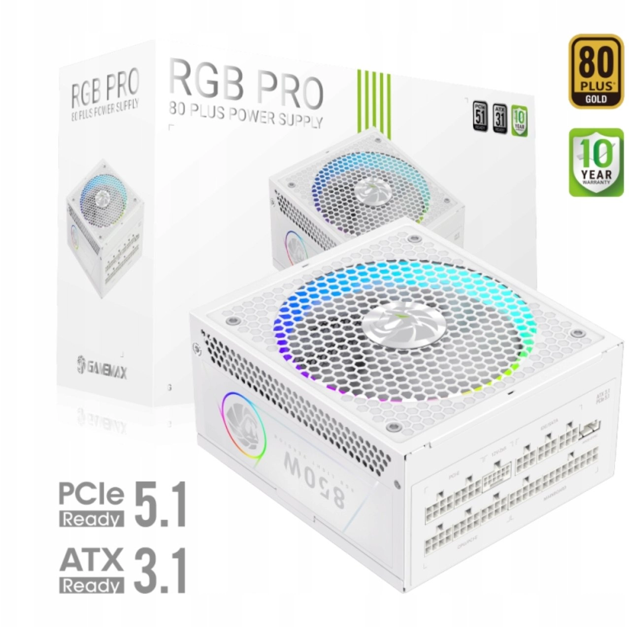 Gamemax PSU GS 750G WH 750W