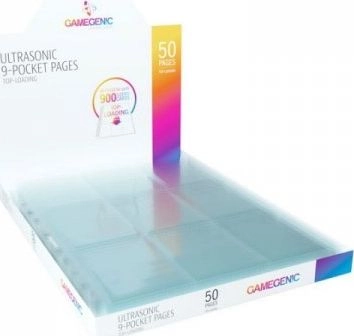 Gamegenic Gamegenic: Ultrasonic 9-Pocket Pages Toploading