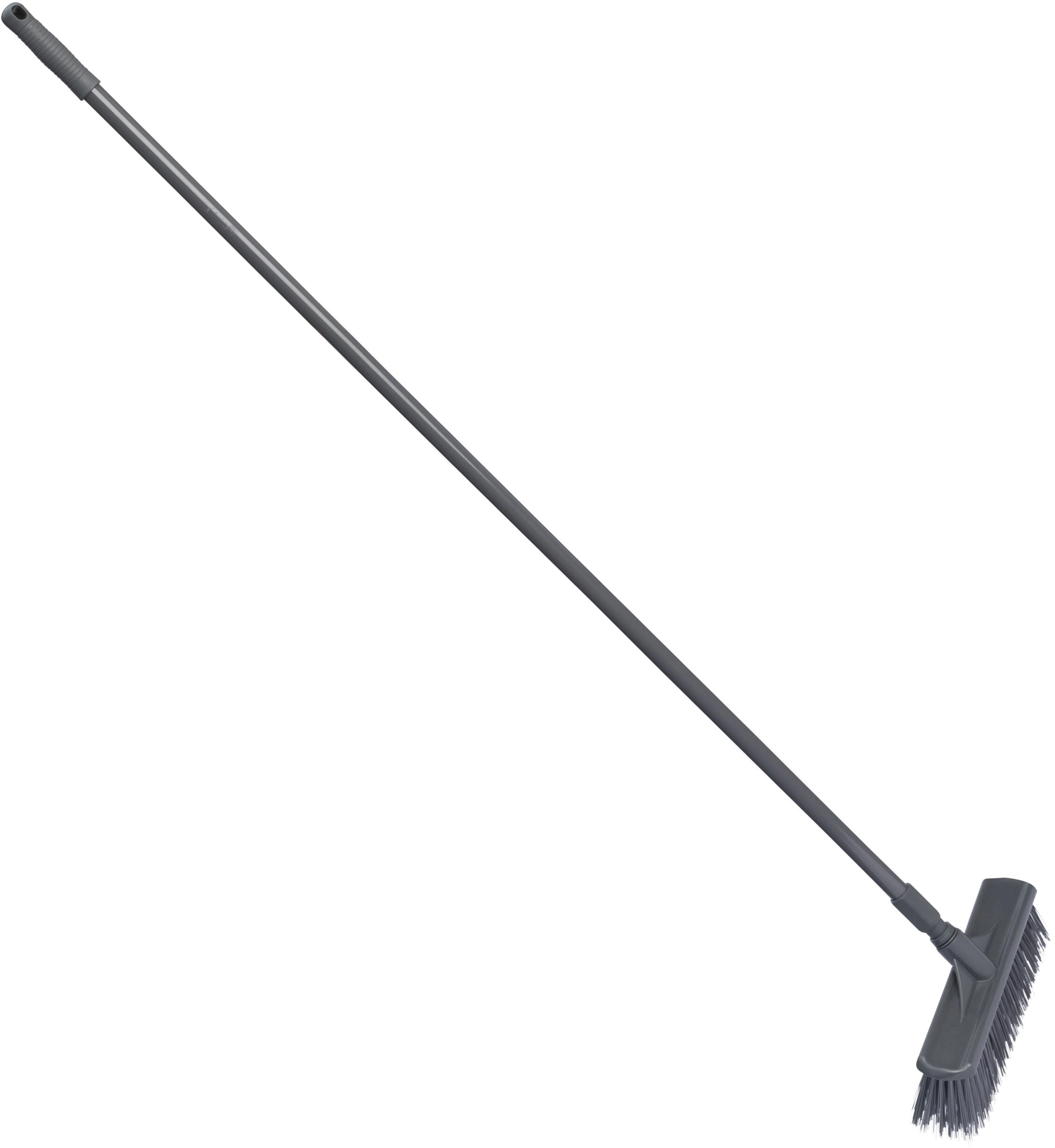 Ara brush with handle 34cm grey