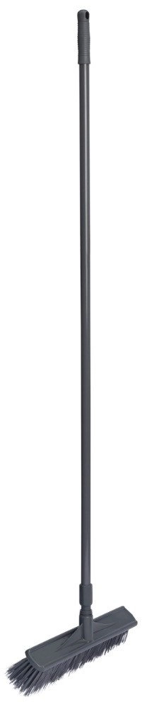 Ara brush with handle 45cm grey