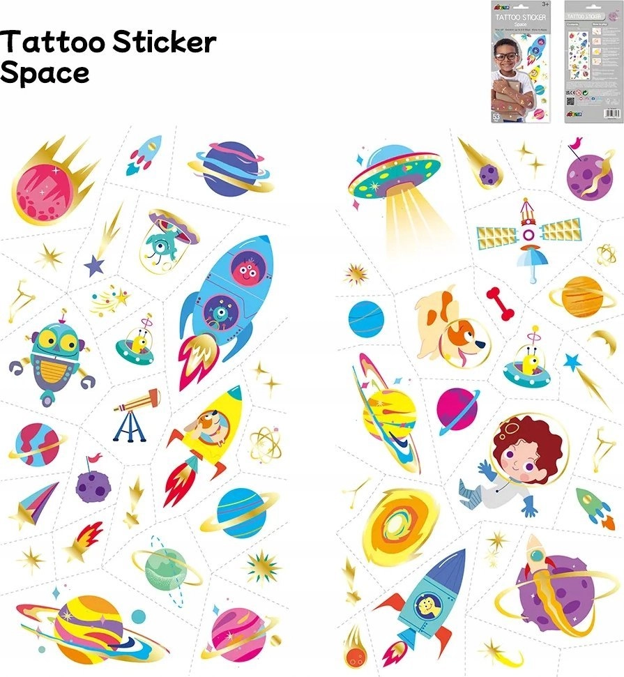 Gazelo Tattoos - Space ( 510228