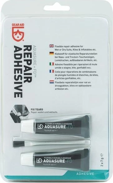 GearAid Aquasure+FD Flexible Durable Adhesive 2x7g