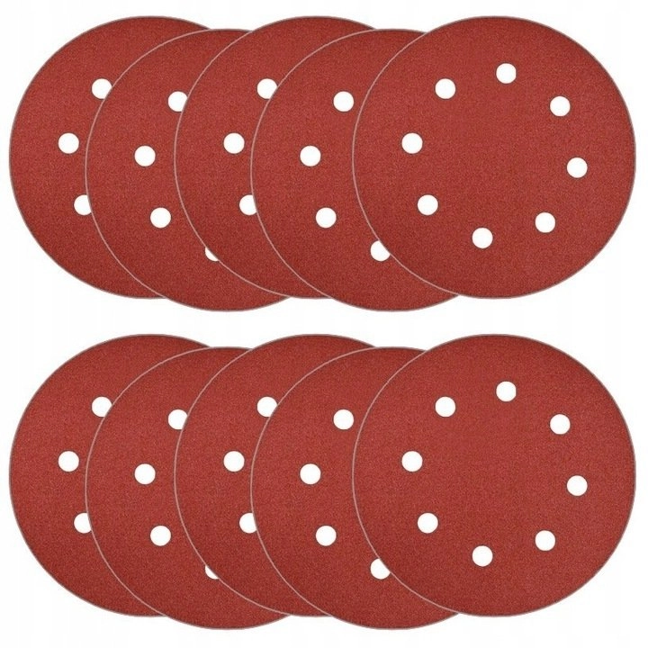 Sandpaper for disc with holes 190mm