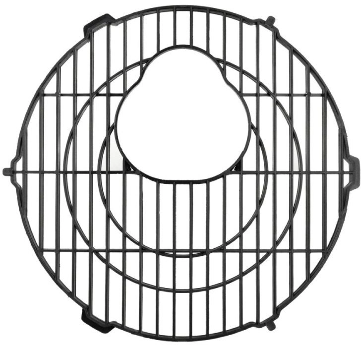 Air inlet grille for oil heater