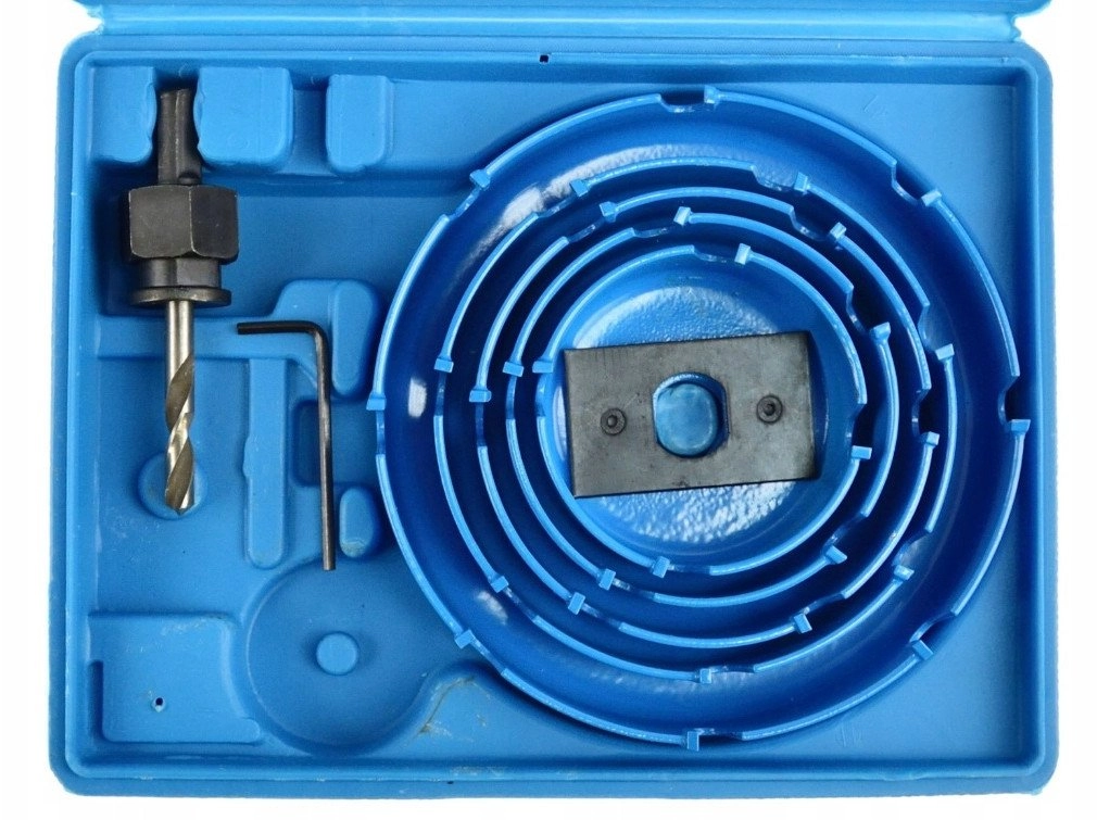 Hole saw for wood with widia