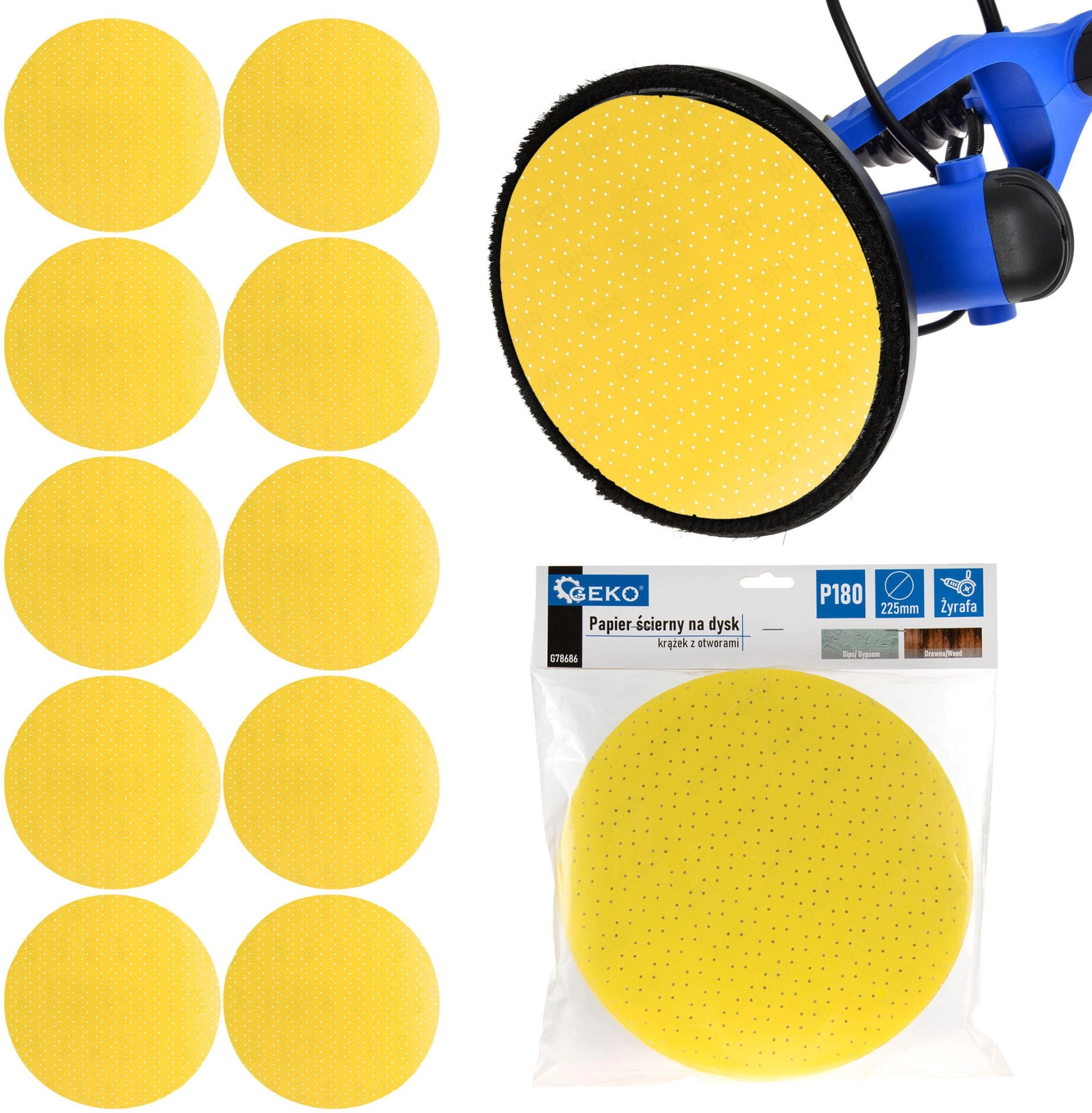 Sandpaper for disc - disc with