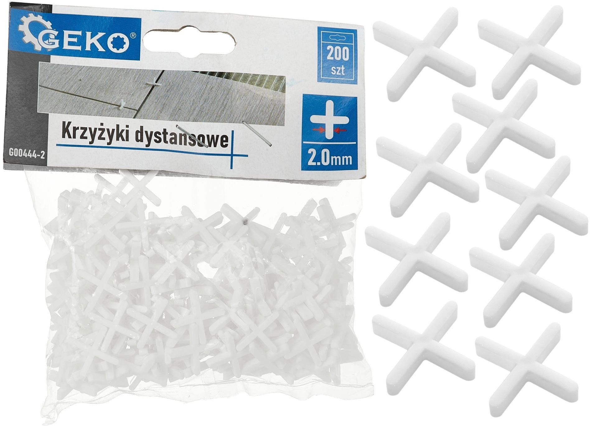 Distance crosses - 2.0 mm