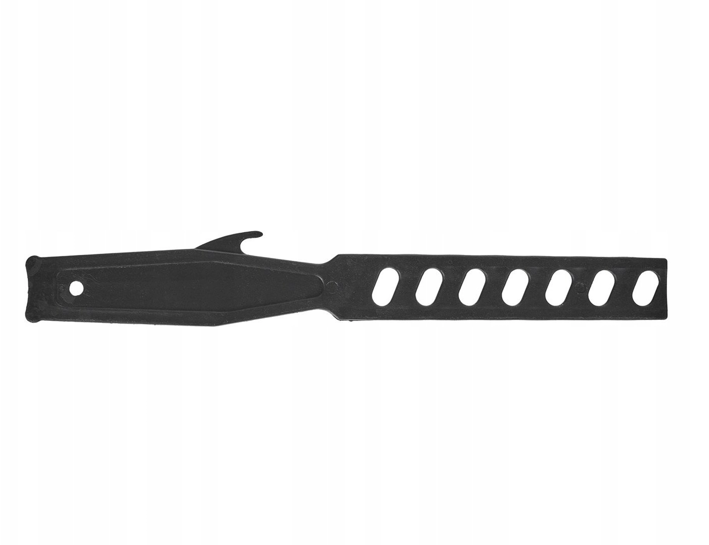 Plastic stirrer for paints and varnishes