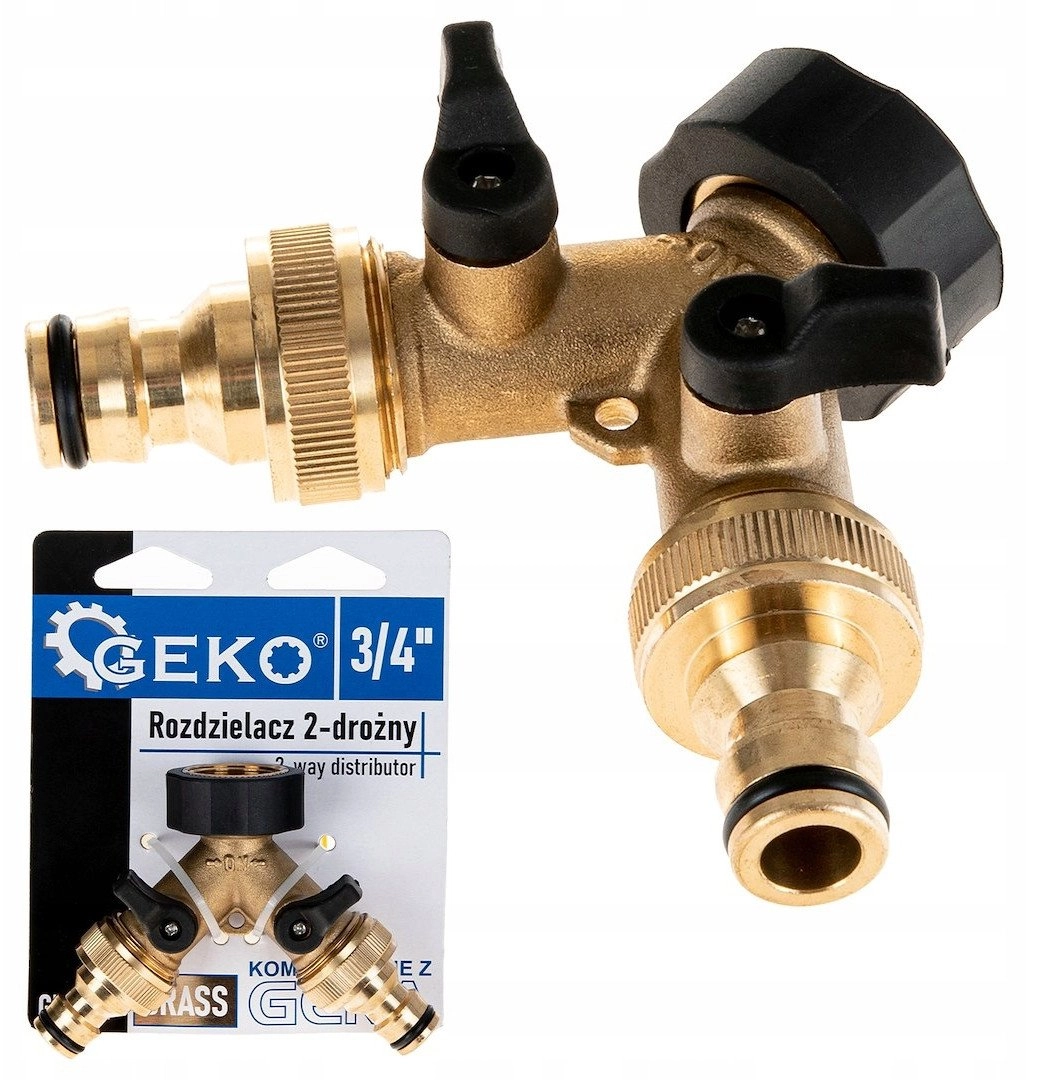 2-way tap distributor GW3/4" x 2