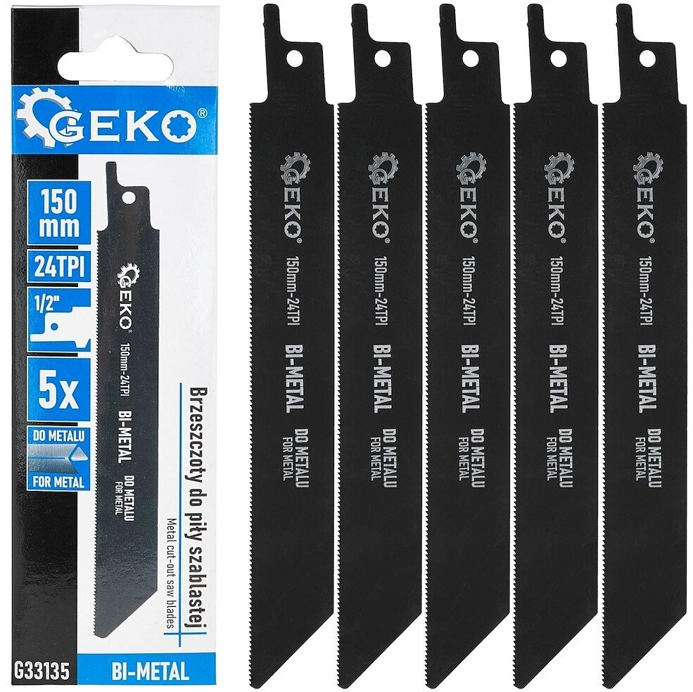 Bi-metal blades for slab saw for
