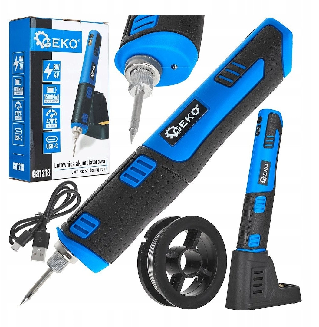 Battery soldering iron 4V 1500mAh 8W