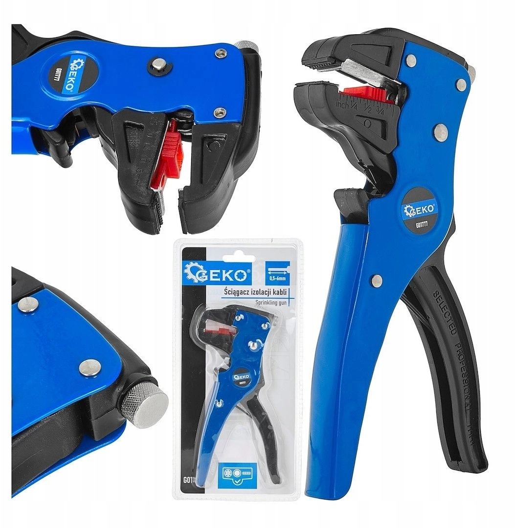 Automatic cable and wire insulation stripper