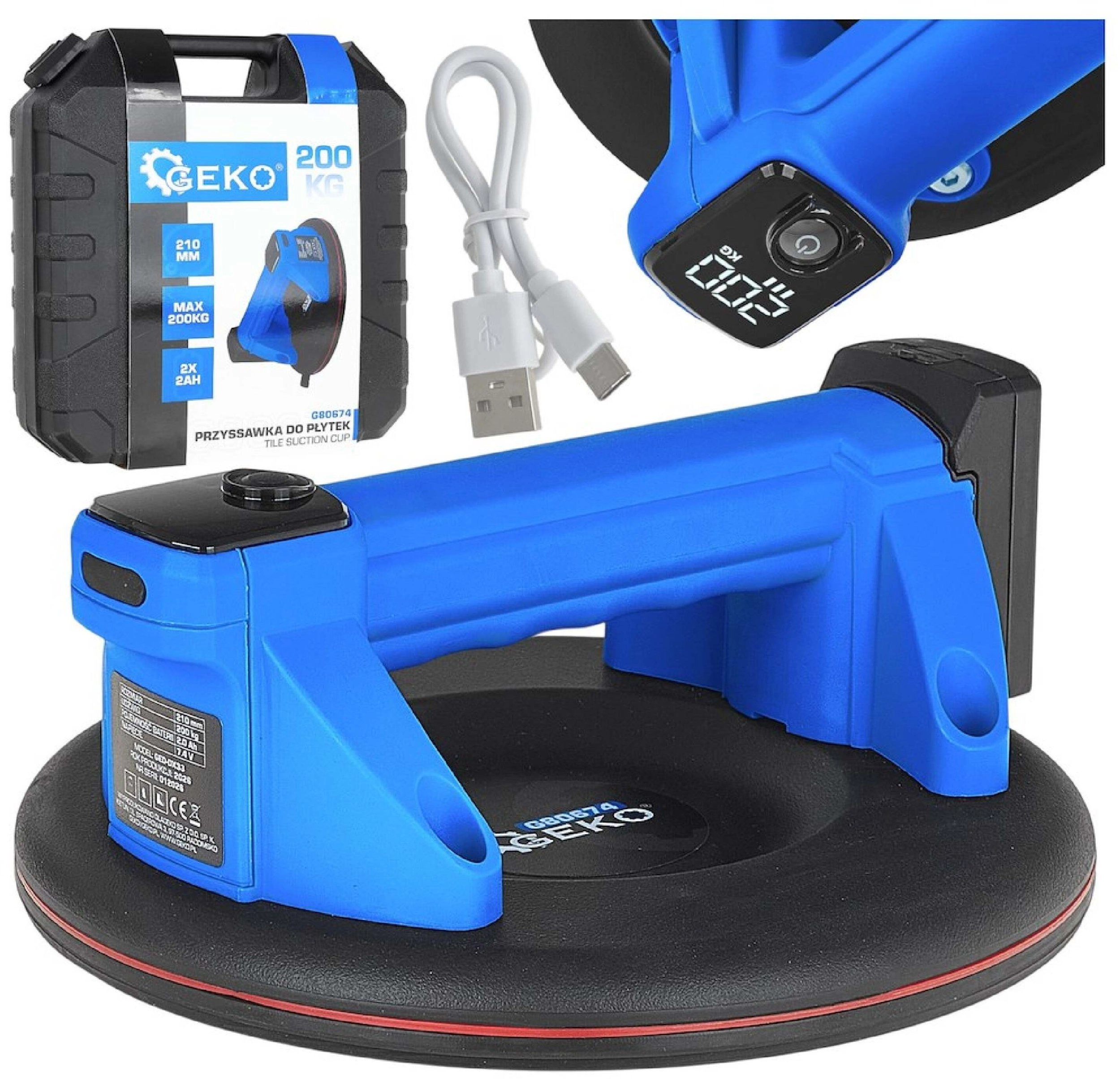 Geko Cordless Vacuum Suction Cup Holder
