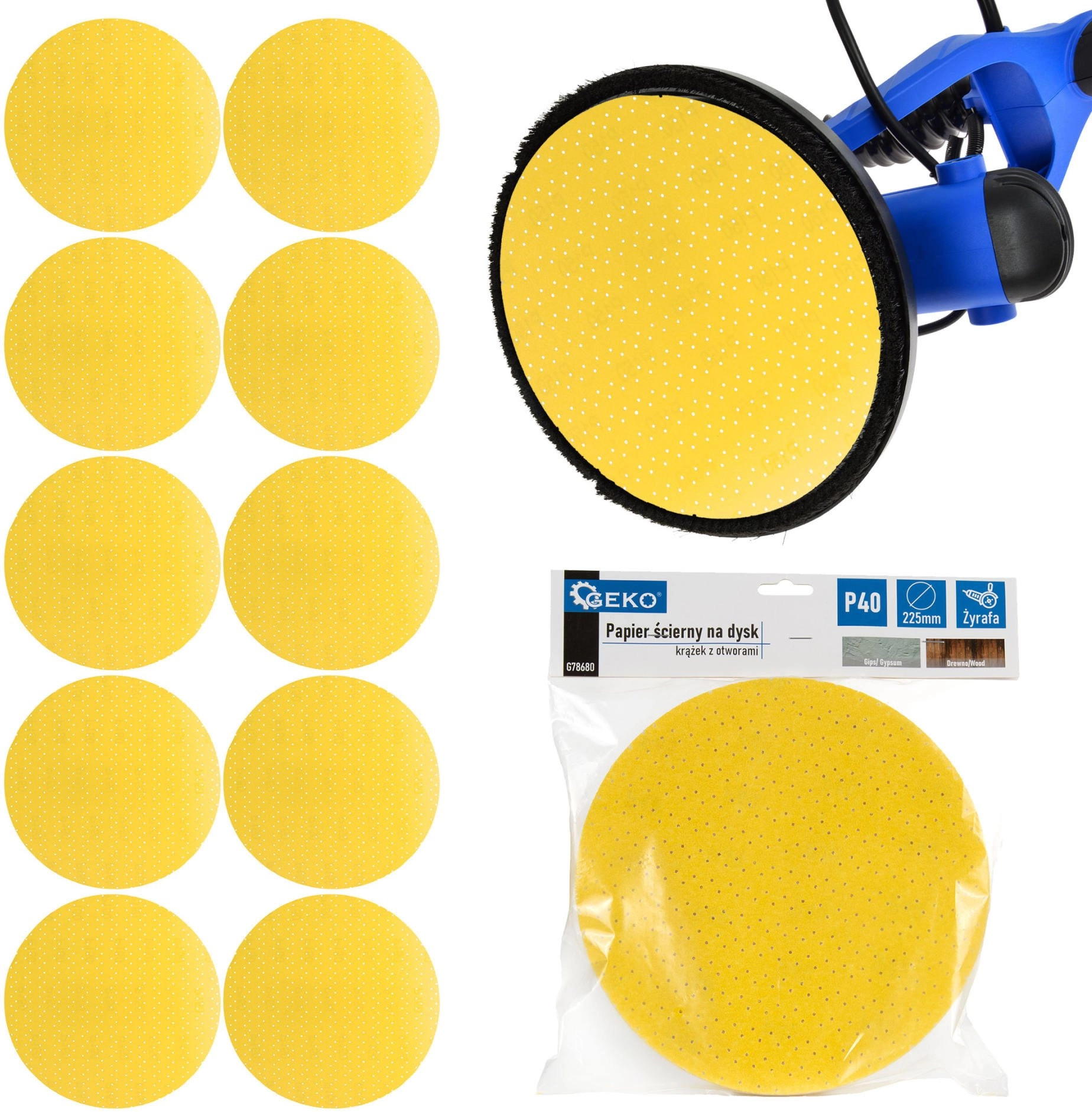 Geko Disk sandpaper – disc with