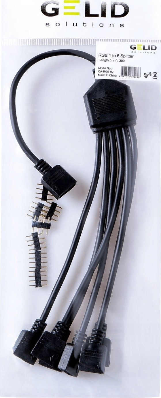 Gelid RGB 6-Way Splitter Cable (CA-RGB-02)
