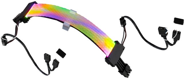 Gelid PCI-E extension cable 6+2pin 30cm